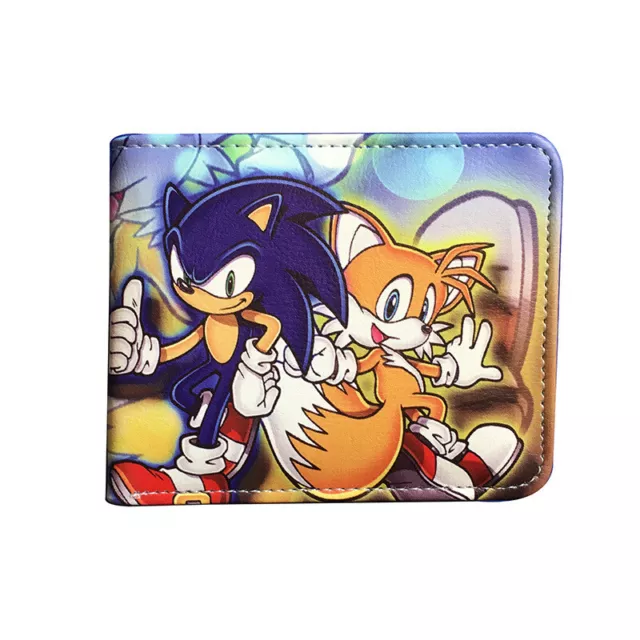 SONIC CHARACTERS BANNERS Sonic the Hedgehog 4 in. Bi Fold Wallet (Sonikku)