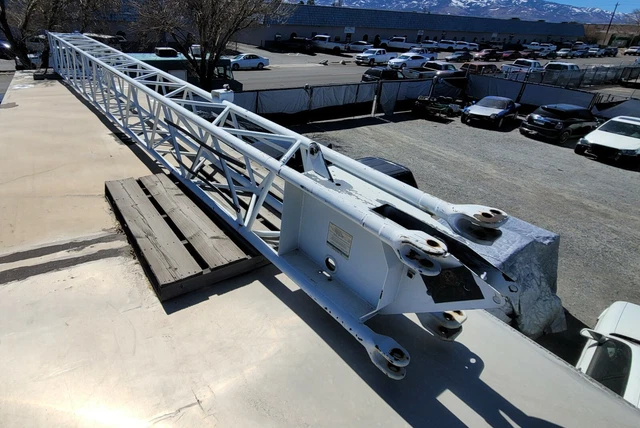 Link Belt Crane HTC-8670 Swing Away Jib Extension Link Belt Crane HTC-8670 Swing Away Jib Extension