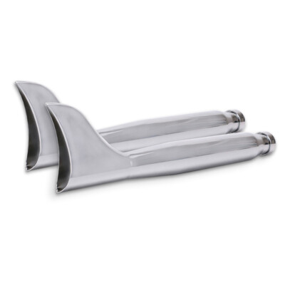 Echappement Straight pour Suzuki Intruder VS 1400 Chrome Silencieux 