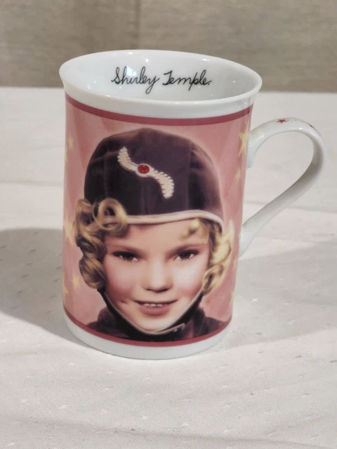 Danbury Mint Shirley Temple Curly Top 1935 Collector Mug "Bright Eyes"