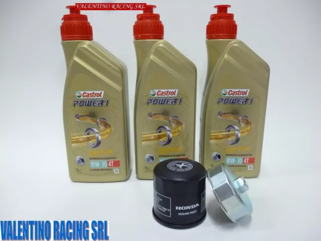 Kit Tagliando Moto + Chiave Filtro Orig Honda Transalp Xl 700V  Cbr 600 Rr 03>12