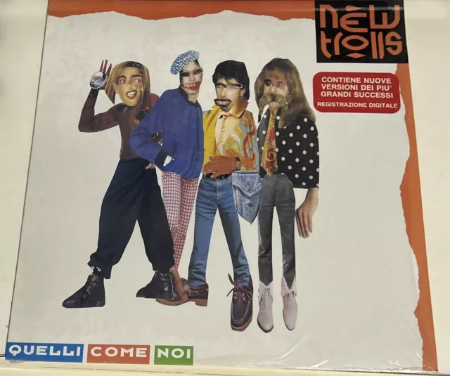 New Trolls “Quelli come noi” 1992 Lp 33 giri WEA 9031-77101