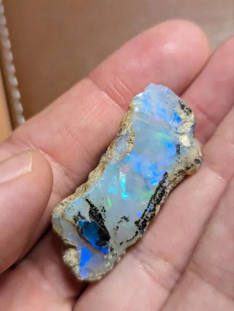 Echter Ethiopian Welo Rough Roh Opal 58.9ct 2