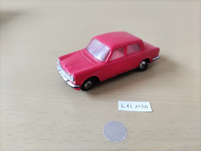 Norev - Simca 1000 Coupé, Roues Fondues, Déformation Usuelle, En Boite Vitrine Ref 73