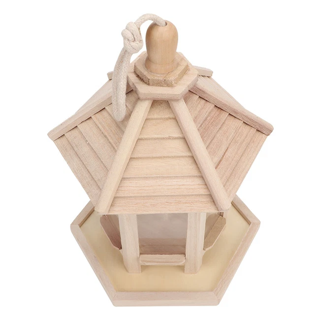 Bird Feeder Movable Roof Hanging Bird Feeder Birds For Parakeets Pet