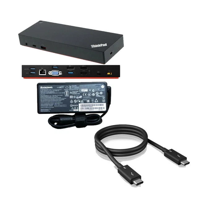 Station D'accueil Lenovo ThinkPad Ultra 40AJ - 135W - Avec Bloc Alim (occasion)