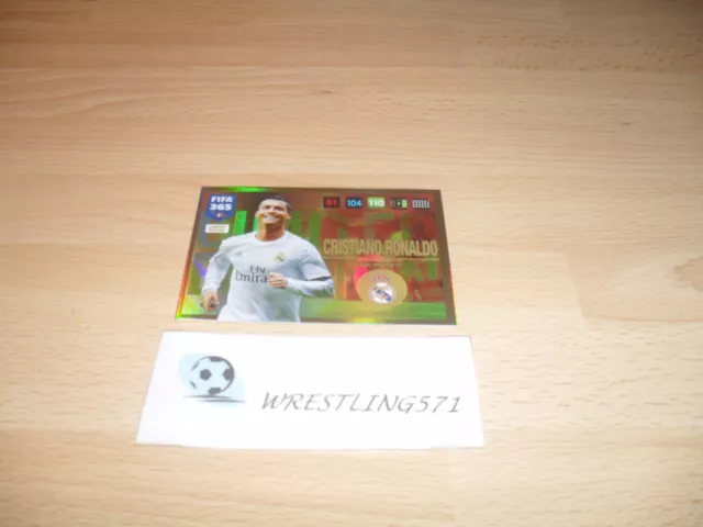 Panini Adrenalyn Xl Fifa 365 2017: Carte Neuve Edition Limited Cr 7