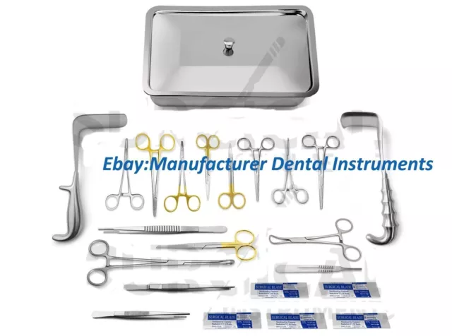 Kaiserschnitt-Chirurgie-Instrumentenset Kaiserschnitt-Set...