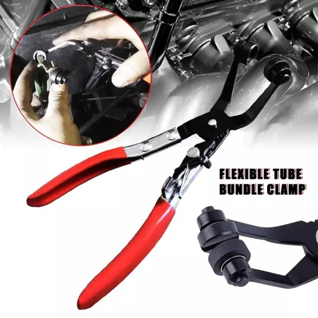 Hose Clamp Pliers Car Water Pipe Fuel Coolant Spring Bundle Removal Tools D9U3