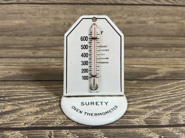 Surety Porcelain Enamel Oven Thermometer