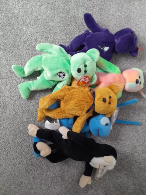 ty beanie babies bundle bears