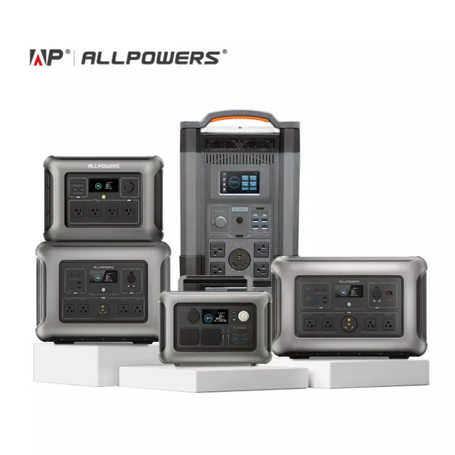 ALLPOWERS Portable Power Station Solar Generator Outdoor Camping LiFePO4 -Series