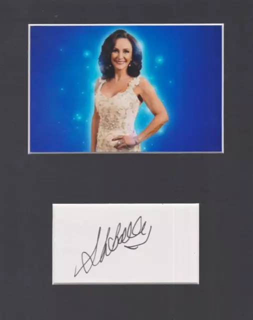 Shirley Ballas    **HAND SIGNED**   10x8 mount  ~  AUTOGRAPHED