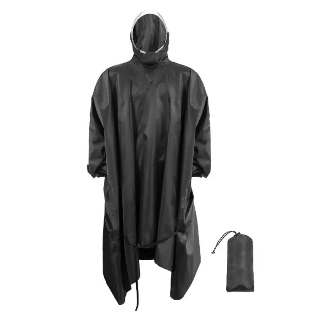 Manteau de pluie imperméable à capuche, Poncho de pluie léger et P4C5