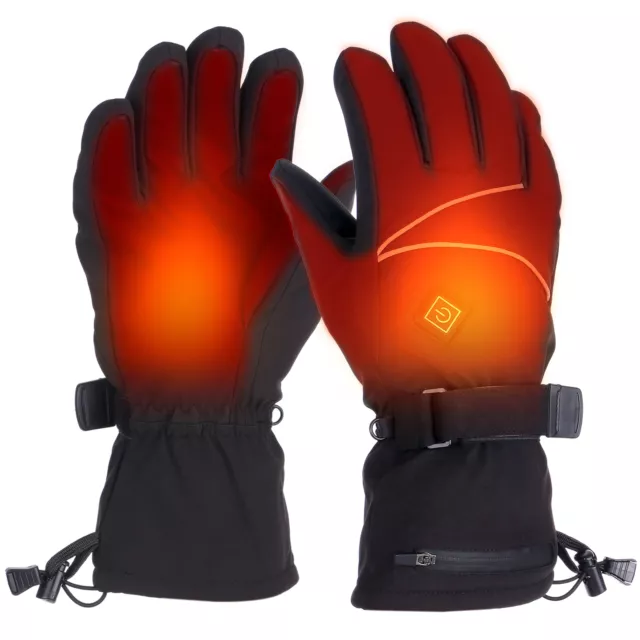 Gants chauffants hiver chaud gants de ski à écran tactile pour hommes G3O0