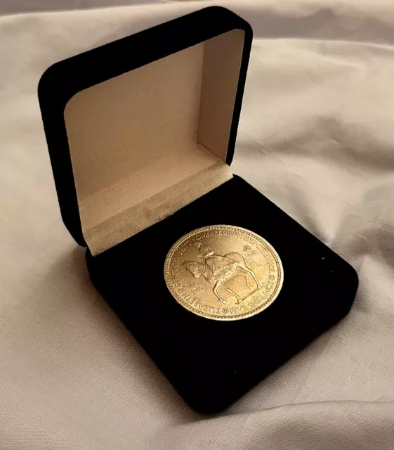 1953 Argento Regina Elisabetta II Incoronazione Moneta Corona Vecchia Corona Vintage Retro 3