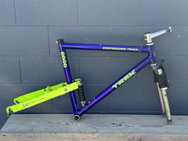 TREK SUSPENSION TRACK 9000 Frameset Vintage Mountain Bike Frame