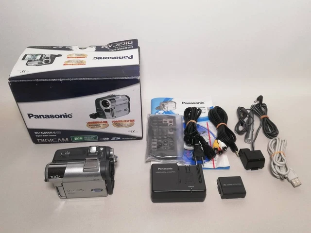 PANASONIC NV-GS55 MINIDV Digital Video Camera Tape & SD