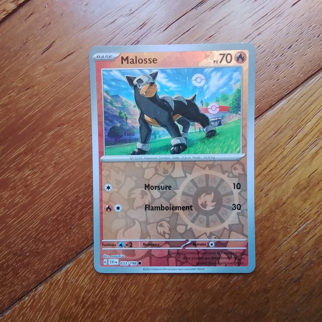 Salarsen 072/197 Holo ou Reverse (aléatoire) - Myboost X Écarlate et Violet 3 Flammes Obsidiennes - Coffret de 10 Cartes Pokémon Françaises