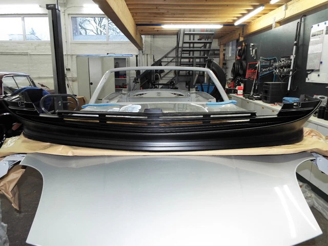 MERCEDES SL R107 Bumper Spoiler Anteriore NOS Spoiler Anteriore 350 380 ...