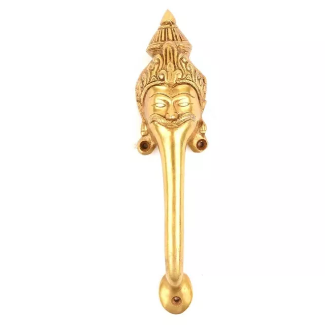 Man Face Gold Brass Kitchen Cabinet Handles for Door, Drawer, Dressers, Cupboard