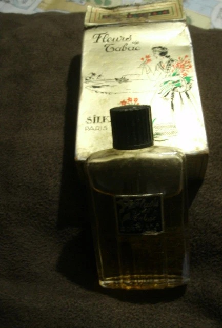 Flacon De Jussy Fleur De Tabac - Extrait De Parfum 67mm (Environ 1/4 Restant)