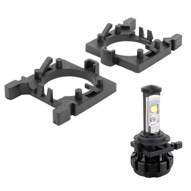 2X H7 LED Headlight Bulb Holders Adapters For Ford For Focus For Fiesta NEW
