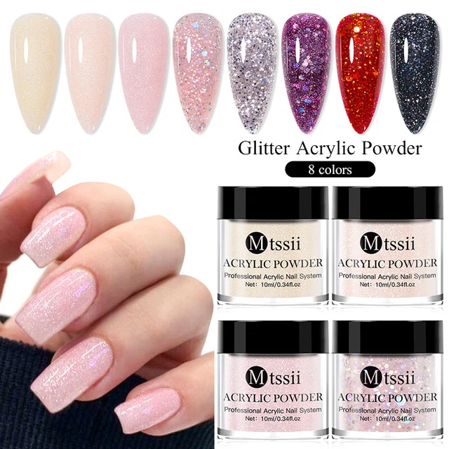 Meet Across 6Colors Xmas Nail Polish Sets Glitter Varnish Kit Soak Off Varnish