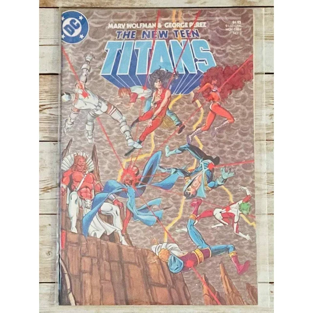 1984 DC Comics- The New Teen Titans (2nd Series) #3 Comic Book