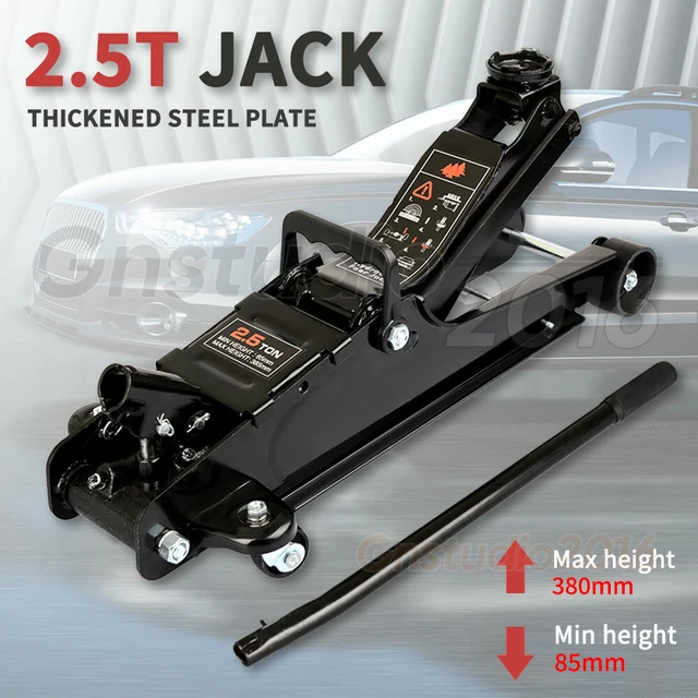 2.5 TON HYDRAULIC Floor Jack Trolley Low Profile Car 4WD Quick Lifting 85385mm EUR 63,60