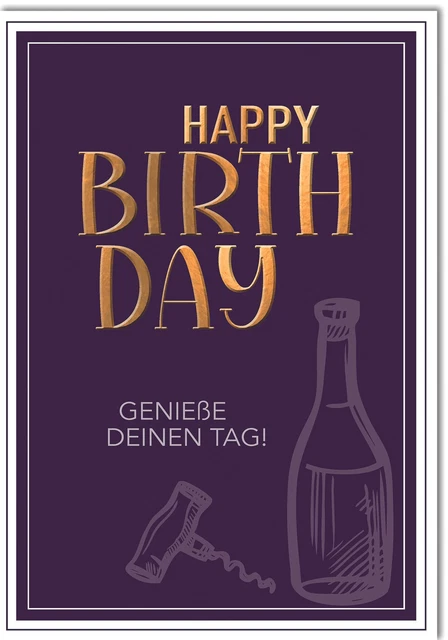 Clintons Glückwunschkarte Zum 21. Geburtstag, 159x159 Mm, Mehrfarbig - Mit Umschlag