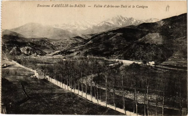 CPA Env. d'AMÉLIE-les-BAINS-Vallée d'Arles-sur-TECH et le CANIGOU (451319)