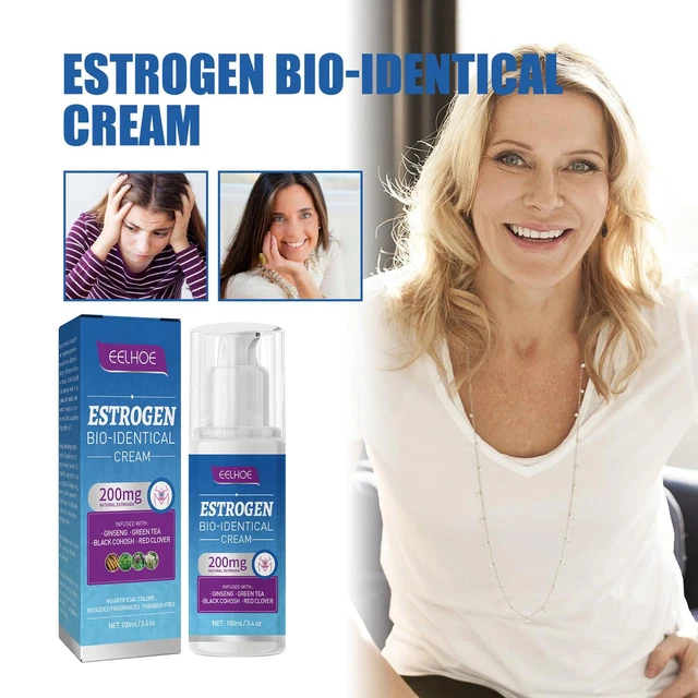 Crema estrogeni per sollievo menopausa 100 ml J8U1 I3C0 X4M4