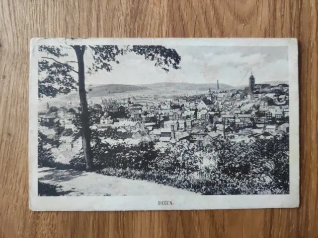Ansichtskarte Siegen 1916