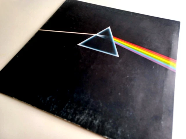 PINK FLOYD Dark Side of the Moon VINYL LP ALBUM (1973) Harvest SHVL804 gatefold