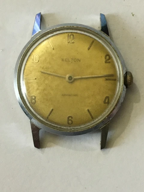 Montre Bracelet Mécanique Vintage Kelton - Modèle N2082, Occasion