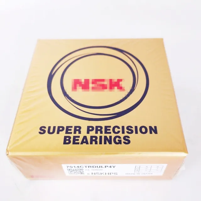 NEW NSK 7014CTRDULP4Y Abec-7 Super Precision Spindle Bearings ( Set of Two )