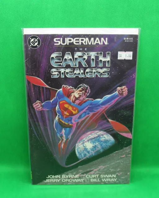Superman: The Earth Stealers #1 G 1988 DC Comics