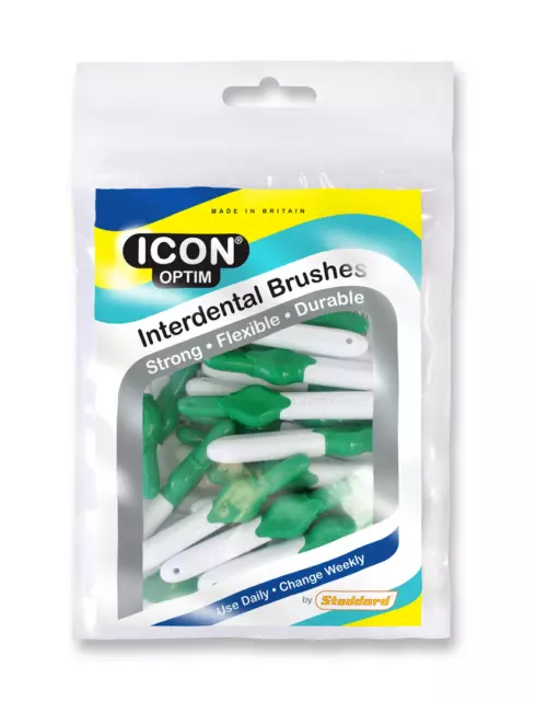 Stoddard Icon Optim Standard Interdentalbürste 25 Bürsten Pack | alle Größen 2