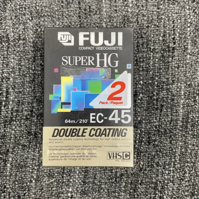 fuji compact videocasette 64m / 210’  EC 45