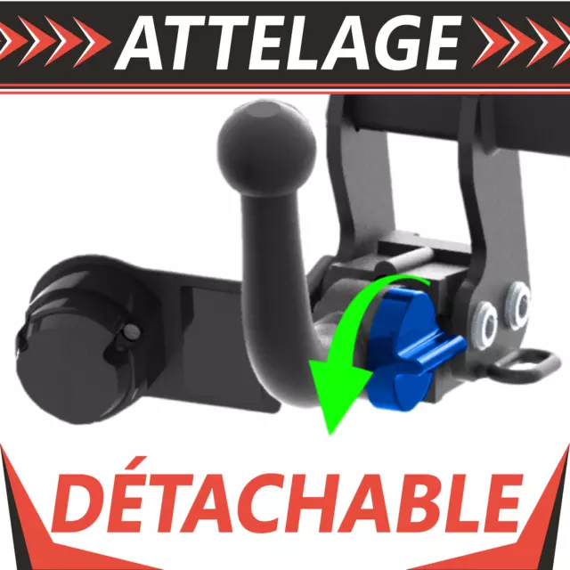 Attelage détachable pour Jeep Compass 1 I MK49 06-11 Compl.