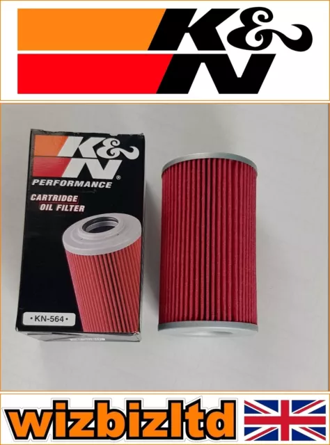 CAN-AM Spyder GS - SM5 2009 [K&N Motorcycle Black Replacement Oil Filter] KN-564