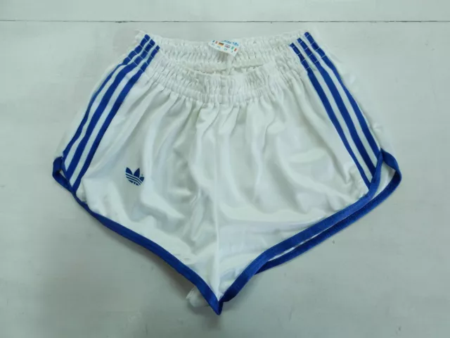 Adidas Vintage Short Glanz Sprinter Nylon Shiny Hose Retro France