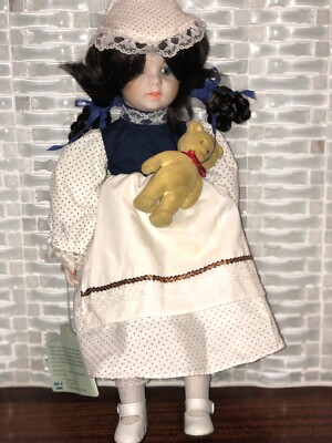 Vintage Dynasty Doll Collection Porcelain Doll 