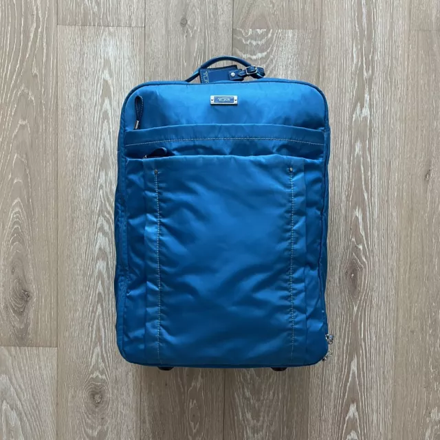 TUMI 'Voyageur' Nylon International Carry-On - Blue 21”