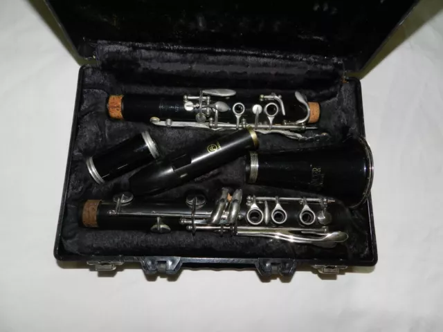 Parts pieces PATHFINDER  / Bundy 577 Clarinet w/ Angel Mouthpiece in Hard CASE.