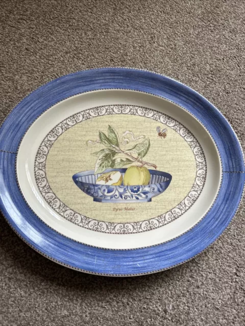 Wedgwood Extra Large Oval Serving Platter Sarah's Garden