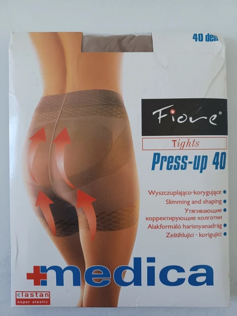 Collants Fiore Microfibre Brisa 40 Denier - Noir - Réf. G5214 - Neuf Avec étiquettes