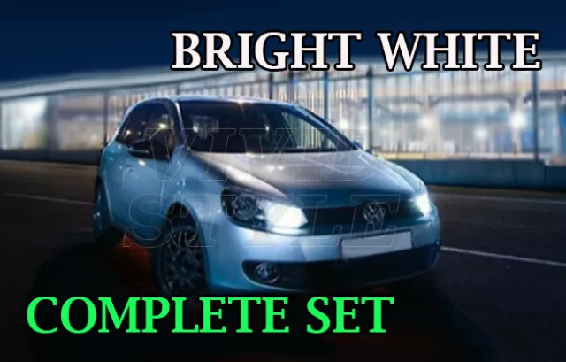 2x For VW GOLF MK6 SIDELIGHT BRIGHT XENON WHITE SIDE LIGHT LED BULBS -ERROR FREE