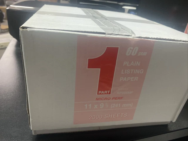 Rexel 11X241MM 1-Part Micro List Paper (2000)